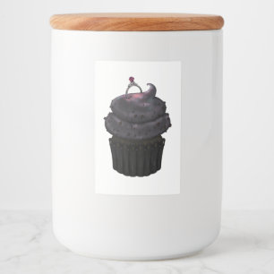 Sweet Verloving Cupcake Voedselcontainer Etiket