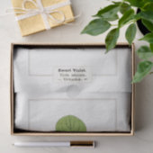 Sweet Violet Botanical Illustration 1885 Tissuepapier (Geschenk)