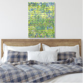 Sweet Violets 2012 Canvas Afdruk (Insitu (Slaapkamer))