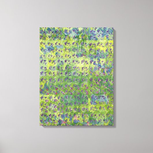 Sweet Violets 2012 Canvas Afdruk (Voorkant)
