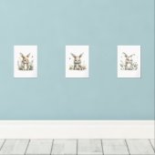 Sweet watercolour fairy bunny illustration (Parquet)