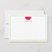 Sweet Watermelon - Aangepaste notitiekaarten (Voorkant)