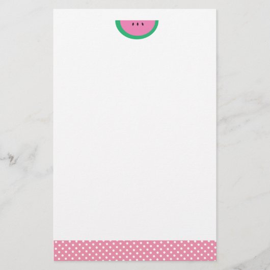 Sweet Watermelon Briefpapier (Voorkant)