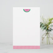 Sweet Watermelon Briefpapier (Staand voorkant)