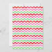 Sweet Watermelon Girl Anniversaire Fête Invitation (Dos)