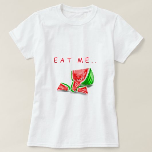 Sweet Watermelon T-Shirt Grappig - Aangepaste teks (Design voorkant)