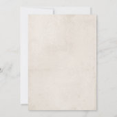 Sweet Waterverf Rustic Animals Baby shower Kaart (Achterkant)