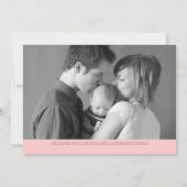 Sweet Welcome Deux Faire-part de naissance photo m (Dos)