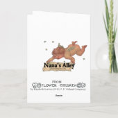 Sweet William - Flower Carte pour notes blanc (Dos)