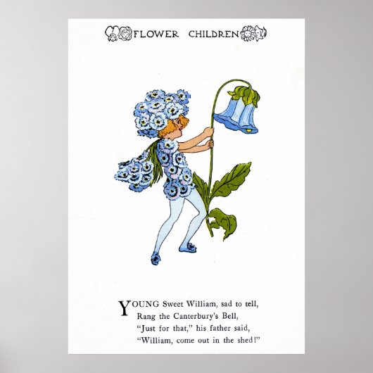 Sweet William Poster (Voorkant)