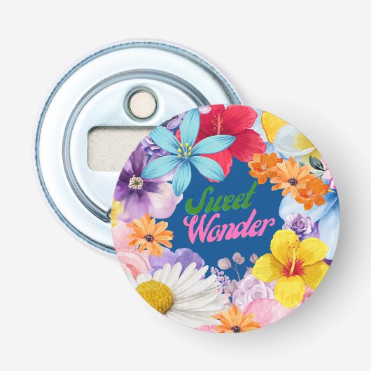 Sweet Wonder Button Flesopener (Voorkant)