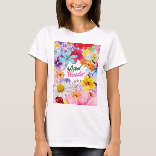 Sweet Wonder T-shirt (Voorkant)