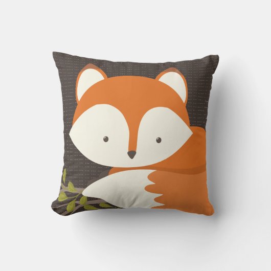 Sweet Woodland Fox Baby Snuggly Kussen (Voorkant)