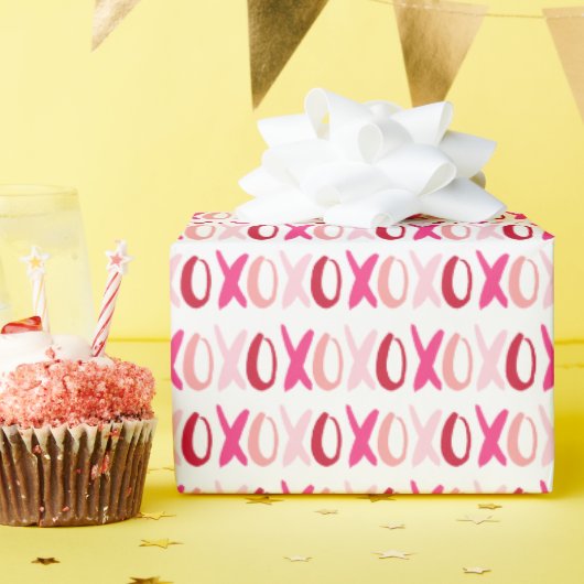 Sweet XOXO-patroon Cadeaupapier (Verjaardagsfeest)