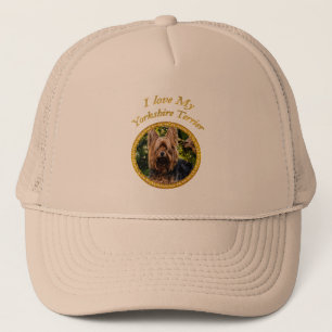 Sweet Yorkshire doodskleine hond Trucker Pet