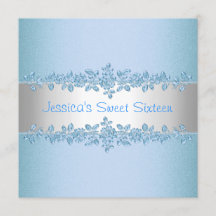 Sweet Zestien  Blauwe Rozen Birthday Party