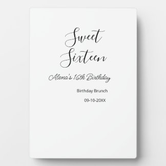 Sweet zestien verjaardag brunch 16e verjaardag naa fotoplaat