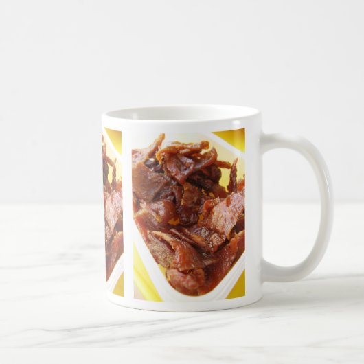Sweet & zure gedroogde ham [Muu Wan] Koffiemok (Rechts)