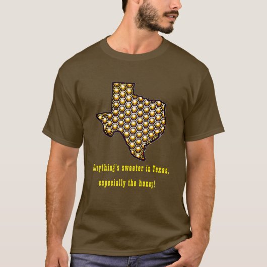 Sweeter au Texas Honeycomb T-shirt (Devant)