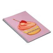 Sweeter Than Cupcakes Roze Notitieboek (Rechterzijde)