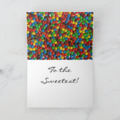 Sweetest Birthday Kaart - Verjaardag (Binnen)