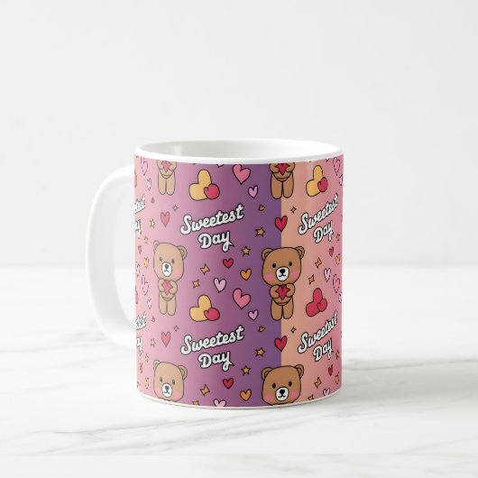 Sweetest Day Love Koffiemok (Voorkant links)