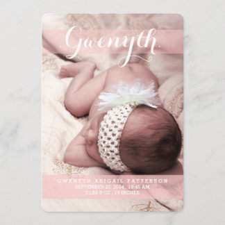 Sweetest Dream Deux Photo Faire-part de naissance