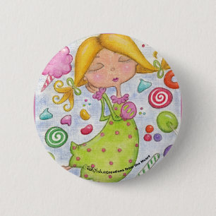 Sweetest Dreams Ronde Button 5,7 Cm