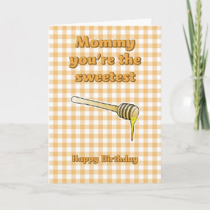 Sweetest Honey Dipper Verjaardag Kaart
