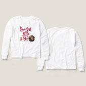 Sweetest Little Elf | Personalized Baby Photo  (Voorkant /achterkant)