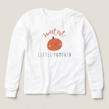 Sweetest little pumpkin Boys T-shirt met lange mou