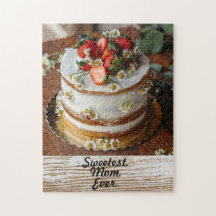 Sweetest. Mam. Ooit met Cake Moederdag Gift
