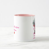Sweetest Mom Pig Chef Two-Tone Coffee Mug (Centre)