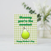 Sweetest Pear Moederdag Briefkaart (Staand voorkant)