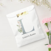 Sweetest White Floral Bedankzakje (Gezegeld)