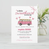 Sweetheart Baby Shower Invitation (Debout devant)