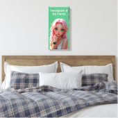Sweetheart Elfie Canvas Afdruk (Insitu (Slaapkamer))