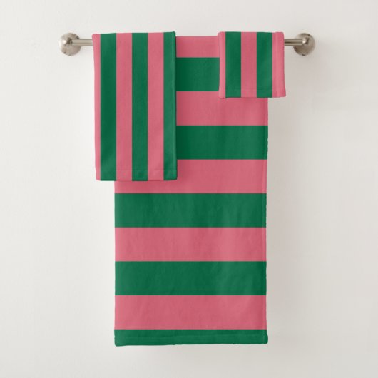 Sweetheart Rose Pickle Rayure Verte (En situation)