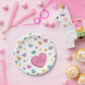 Sweetheart Snoep februari feest Papieren Bordje (Feest)