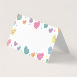 Sweetheart Snoep Plaatskaart Party Decor Kaart
