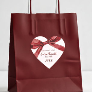 Sweetheart Soiree Elegante Strik Valentijnsdag Fee Hart Sticker