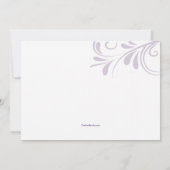 Sweethearts Invitation Kaart (Achterkant)