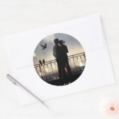 Sweethearts Ronde Sticker (Envelop)