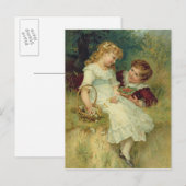 Sweethearts, van de peren Annual 1905 Briefkaart (Voorkant / Achterkant)