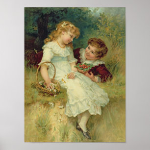 Sweethearts, van de peren Annual 1905 Poster