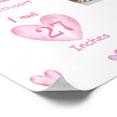 Sweethee Première année Photo Milestone Poster (Coin)