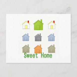 SweetHome House Warming Party Uitnodiging Briefkaart