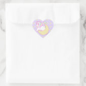 Sweetie Dreams Eenhoorn Hart Sticker (Tas)