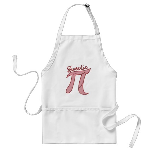 "Sweetie Pi" Apron Standaard Schort (Voorkant)