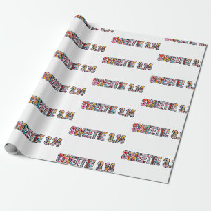 Sweetie Pi: De droom van Snoep-minnaar! Cadeaupapier